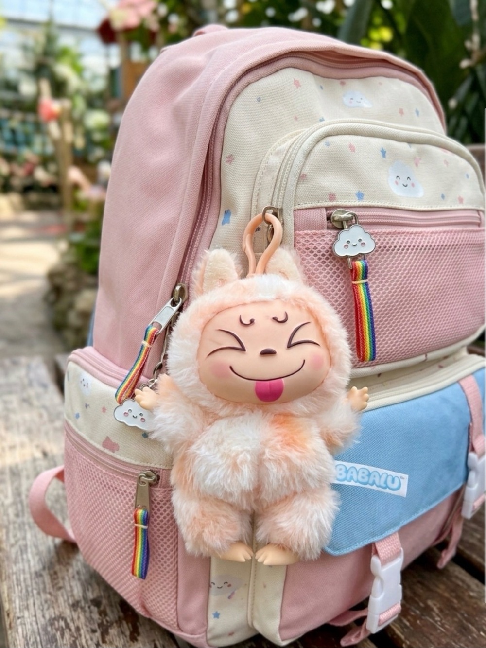 🧡Plush Babalu Backpack Clip or Keychain Brand New🧡